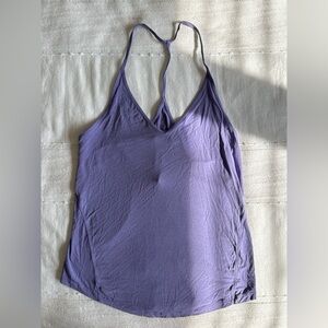 lululemon athletica purple tank top